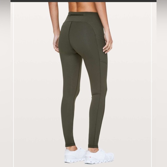 Lululemon Speed Up Tights with 28” inseam- Like New - Picture 2 of 5